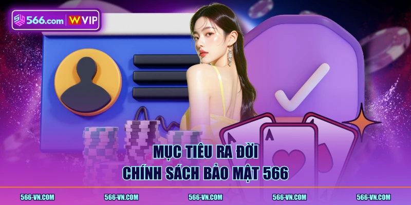 Mục tiêu ra đời chính sách bảo mật 566